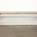 Bleached Teak Bench from Gado Gado Furniture