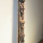 Carved Tribal Dayak Ladder 1 Carved Tribal Dayak Ladder from Gado Gado