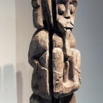 Carved Tribal Dayak Ladder from Gado Gado Carved Tribal Dayak Ladder from Gado Gado