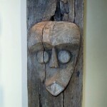 Carved Tribal Dayak Ladder 1 Carved Tribal Dayak Ladder from Gado Gado