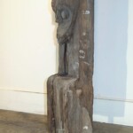 Carved Tribal Dayak Ladder from Gado Gado