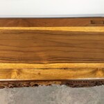 Hand Carved Asian Bench from Gado Gado