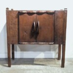 Hand Hewn Primitive Cabinet from Gado Gado Furniture Hand Hewn Primitive Cabinet