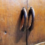 Hand Hewn Primitive Cabinet