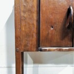 Hand Hewn Primitive Cabinet