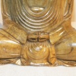 Meditating Buddha Balinese Wood Carving Statue