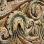 Old Carved Double Sided Architectural Panel