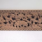 Old Carved Teak Architectural Panel 177 Old Carved Teak Architectural Panel 177