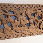 Old Carved Teak Architectural Panel 177 Old Carved Teak Architectural Panel 177