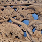 Old Carved Teak Architectural Panel 177 Old Carved Teak Architectural Panel 177