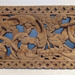 Old Carved Teak Architectural Panel 177 Old Carved Teak Architectural Panel 177