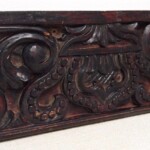 Old Carved Teak Architectural Panel 208 Old Carved Teak Architectural Panel 208