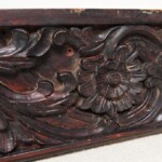 Old Carved Teak Architectural Panel 208 Old Carved Teak Architectural Panel 208