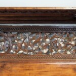 Old Carved Teak Door