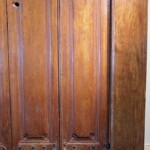 Old Carved Teak Door