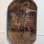 Old Carved Wayang Kris Panel from Java Old Carved Wayang Kris Panel from Java 1 at Gado Gado Furniture