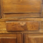 Old Colonial Teak Cabinet from Java Old Colonial Teak Cabinet from Java