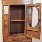 Old Colonial Teak Cabinet from Java Old Colonial Teak Cabinet from Java