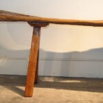 Old Eroded Teak Bench from Java Old Teak Bench from Java