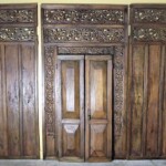 Old Indonesian Door with Wall Panels from Gado Gado Old Indonesian Door with Wall Panels from Gado Gado Furniture