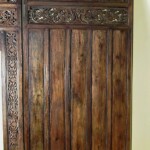 Old Indonesian Door with Wall Panels from Gado Gado