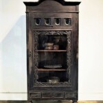 Old Javanese Teak Display Cabinet Old Javanese Teak Display Cabinet