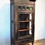 Old Javanese Teak Display Cabinet Old Javanese Teak Display Cabinet