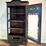 Old Javanese Teak Display Cabinet Old Javanese Teak Display Cabinet