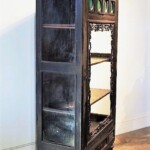 Old Javanese Teak Display Cabinet Old Javanese Teak Display Cabinet