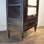 Old Javanese Teak Display Cabinet