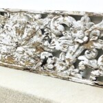 Old Painted Hand Carved Architectural Panel 206 from Gado Gado Furniture Old Painted Hand Carved Architectural Panel 206 from Gado Gado Furniture