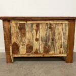 Organic Modern Traditional Hinge Console Cabinet from Gado Gado