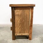 Organic Modern Traditional Hinge Console Cabinet from Gado Gado