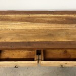 Organic Modern Traditional Hinge Console Cabinet from Gado Gado