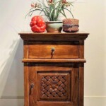 Reclaimed Teak Carved Bali Side Table from Gado Gado Furniture Reclaimed Teak Carved Bali Side Table from Gado Gado Furniture