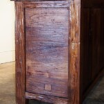 Reclaimed Teak Large Sideboard with Brass Handles Reclaimed Teak Large Sideboard with Brass Handles