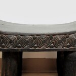 Small Carved Tribal Bench 4