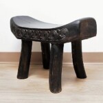 Small Carved Tribal Bench 4 Small Carved Tribal Bench 4