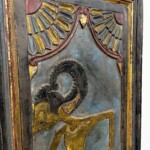Vintage Wayang Wall Panel from Gado Gado