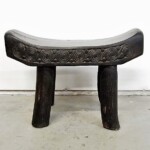 Small Carved Tribal Bench 4 Small Carved Tribal Bench 4
