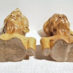 Balinese Couple Wood Carving Statues