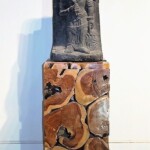 Balinese Hand Carved Stone Relief Statue Balinese Hand Carved Stone Relief Statue