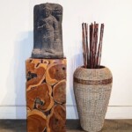 Balinese Hand Carved Stone Relief Statue