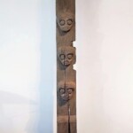 Carved Tribal Dayak Ladder 2 Carved Tribal Dayak Ladder 2