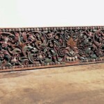Large Old Carved Architectural Panel 198 Large Old Carved Architectural Panel 198 from Gado Gado