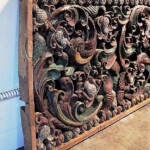 Large Old Carved Architectural Panel 198 at Gado Gado Furniture