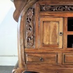 Large Reclaimed Teak Balinese Buffet