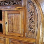 Large Reclaimed Teak Balinese Buffet Large Reclaimed Teak Balinese Buffet