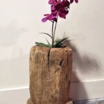 Old Eroded Teak Mortar Old Eroded Teak Mortar