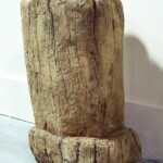 Old Eroded Teak Mortar Old Eroded Teak Mortar